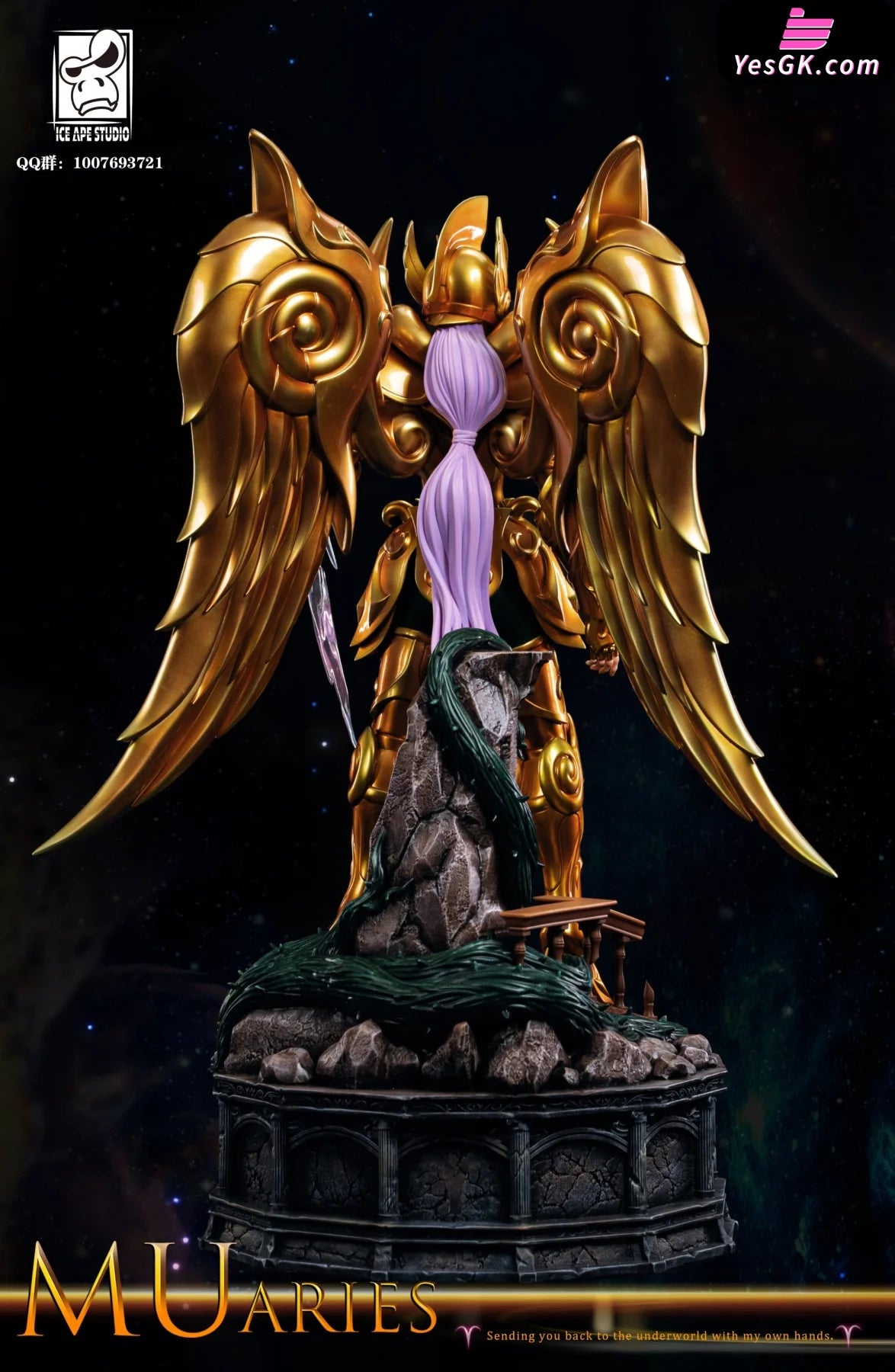 Saint Seiya Soul of Gold #2 Aries Resin Statue - Ice Ape Studio [Pre-O –  YesGK