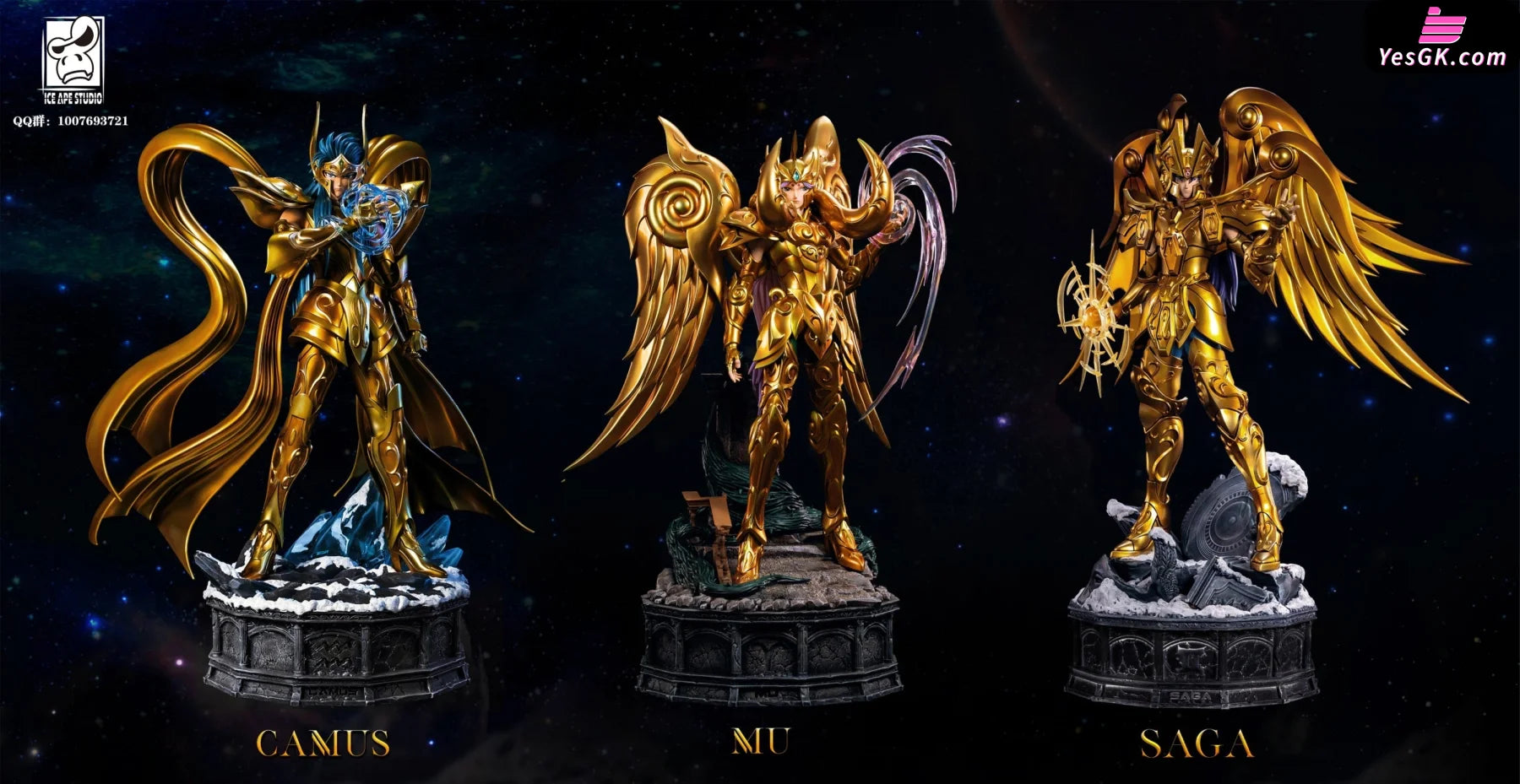 Saint Seiya Soul of Gold #2 Aries Resin Statue - Ice Ape Studio