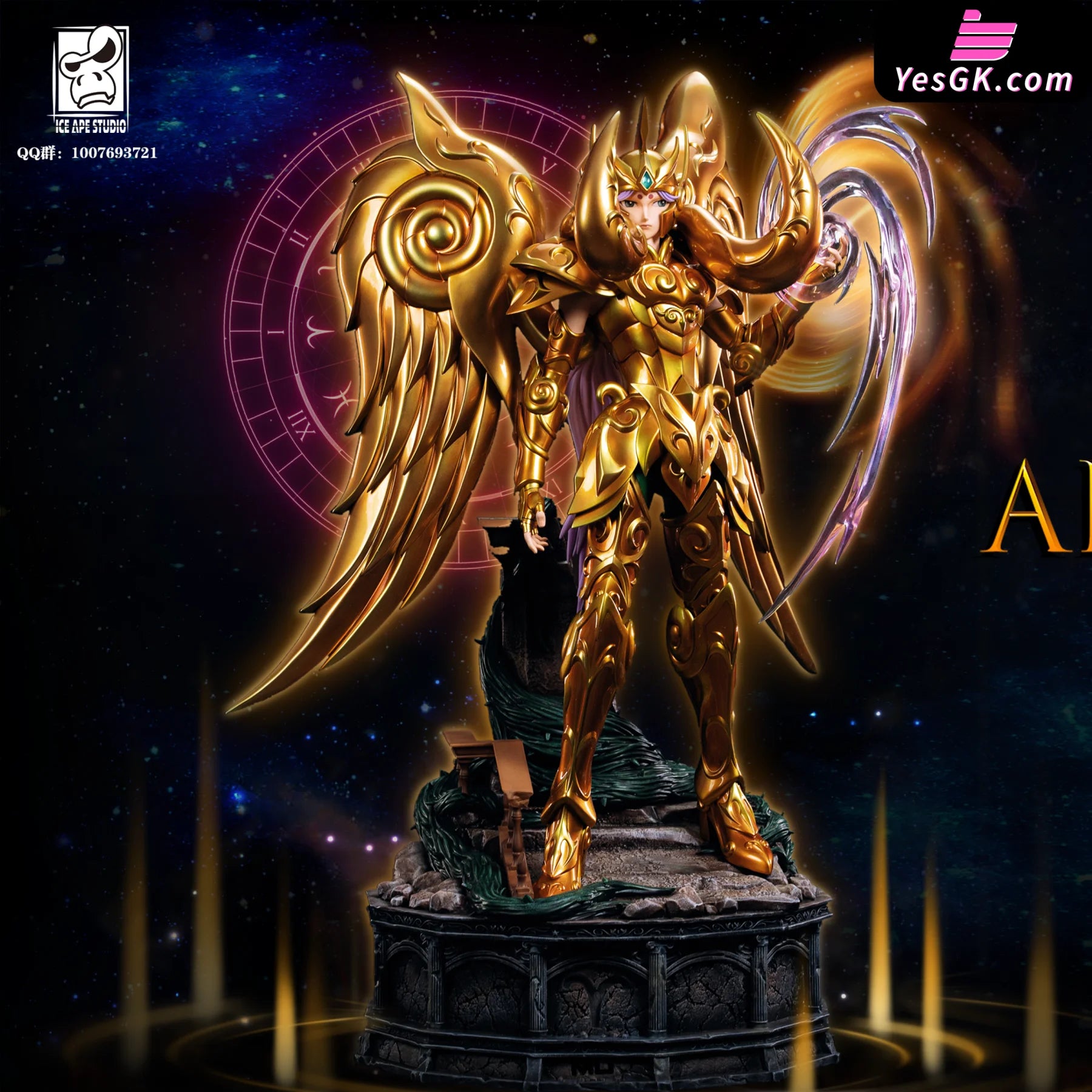 Saint Seiya Soul Of Gold #2 Aries Resin Statue - Ice Ape Studio [Pre-Order]