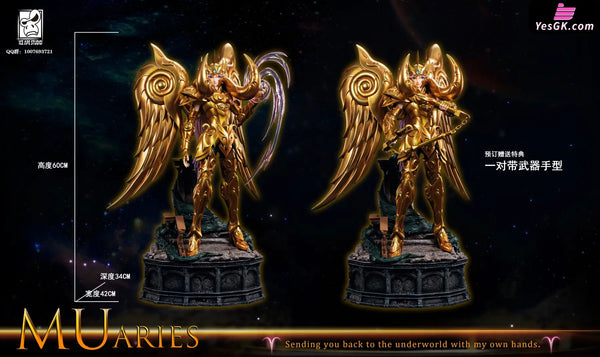 Saint Seiya Soul Of Gold #2 Aries Resin Statue - Ice Ape Studio [Pre-Order]