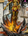 Saint Seiya Soul Of Gold God Cloth Capricorn Shura Resin Statue - Wood Water Factory Studio