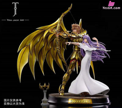 Saint Seiya The Lost Canvas Arc Sisyphus And Sasha Resin Statue - Tja Studio [Pre-Order Closed] Full