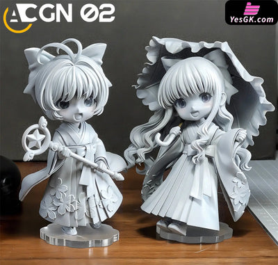 Sakura Kinomoto & Tomoyo Daidouji 2.0 Statue - ACGN 02 Studio [In-Stock] - Cardcaptor Sakura