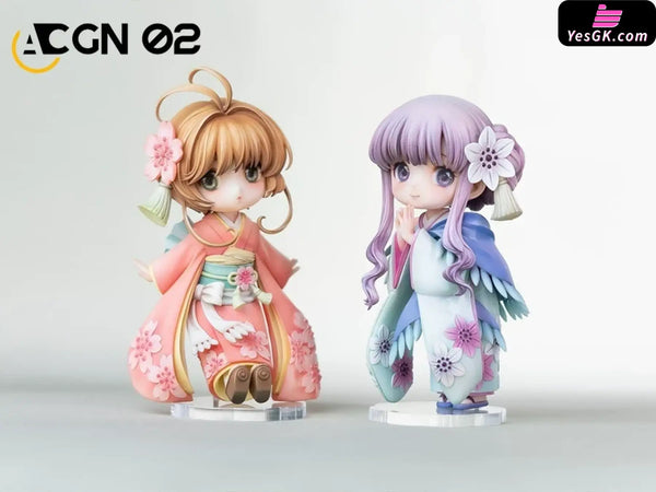 Sakura Kinomoto & Tomoyo Daidouji Statue - ACGN 02 Studio [In-Stock] - Full Payment / Sakura - Cardcaptor Sakura