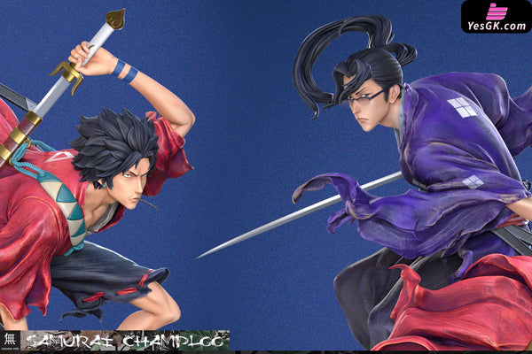Samurai Champloo Mugen & Jin GK Statue - Anonymous Studio [Pre-Order] Samurai Champloo