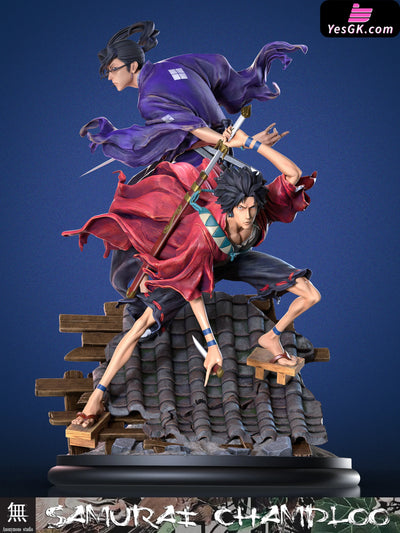 Samurai Champloo Mugen & Jin GK Statue - Anonymous Studio [Pre-Order] Samurai Champloo
