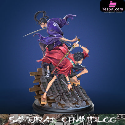 Samurai Champloo Mugen & Jin GK Statue - Anonymous Studio [Pre-Order] Samurai Champloo