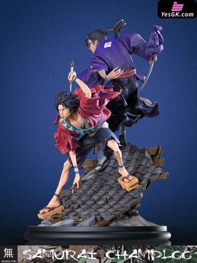 Samurai Champloo Mugen & Jin GK Statue - Anonymous Studio [Pre-Order] Samurai Champloo