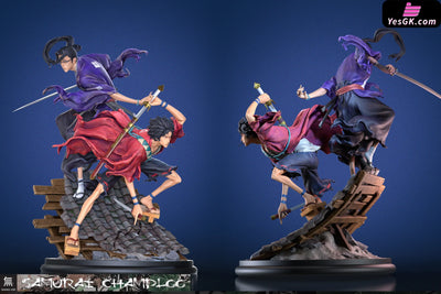 Samurai Champloo Mugen & Jin GK Statue - Anonymous Studio [Pre-Order] Samurai Champloo