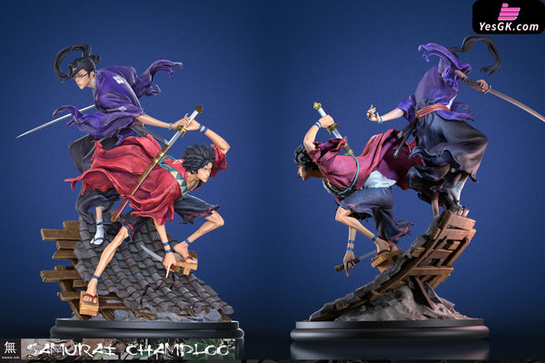 Samurai Champloo Mugen & Jin GK Statue - Anonymous Studio [Pre-Order] Samurai Champloo