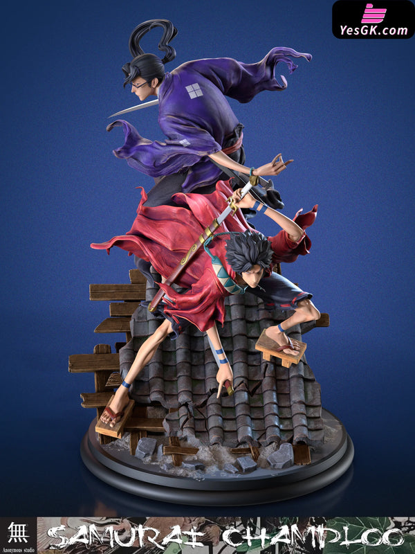 Samurai Champloo Mugen & Jin GK Statue - Anonymous Studio [Pre-Order] Samurai Champloo