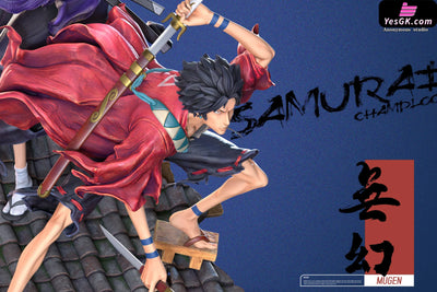 Samurai Champloo Mugen & Jin GK Statue - Anonymous Studio [Pre-Order] Samurai Champloo