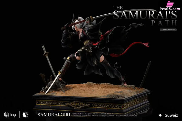 Samurai Girl 1/3 GK Statue - U-loop & Fairybean Studio [In-Stock] Full Payment Others