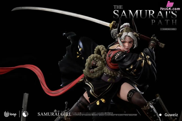 Samurai Girl 1/3 GK Statue - U-loop & Fairybean Studio [In-Stock] Full Payment Others