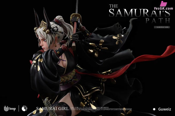 Samurai Girl Resin Statue - U-Loop & Fairybean Studio [Pre-Order Closed]