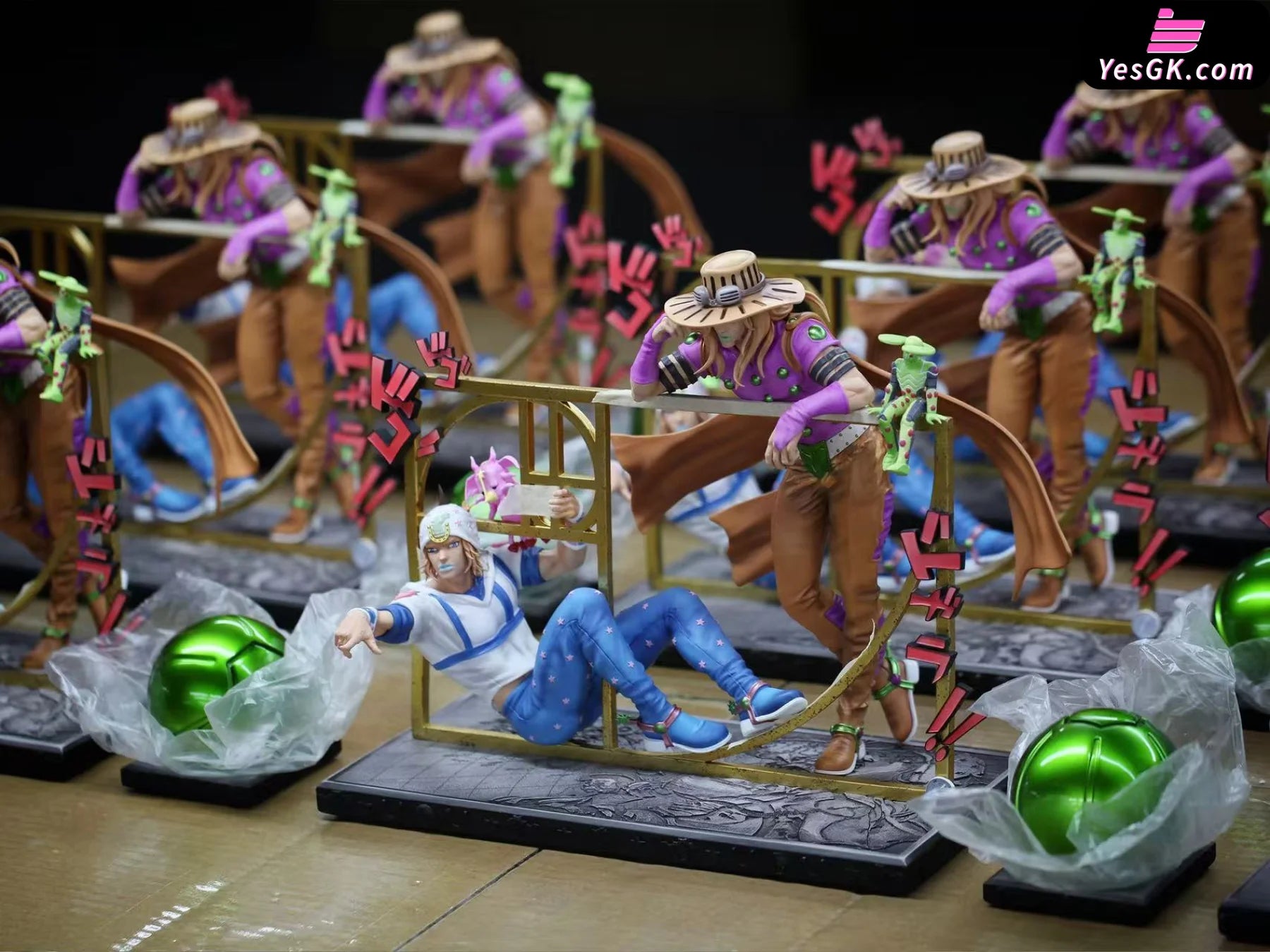 SBR Johnny Joestar & Gyro Zeppeli GK Statue - CHIKARA Studio – YesGK