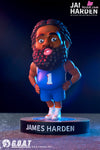 Nba Schoolboy Curry & Grim Reaper Durant Fat Harden Statue - Goat Toys Studio [In-Stock] Full