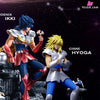 Seint Seiya First Generation Bronze-Phoenix & White Bird Ikki Cygnus Hyoga Resin Statue - Fairyland