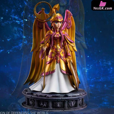 Seint Seiya Gold #14 Final Bullet-Athena Exclamation Statue - M.f Studio [Pre-Order]
