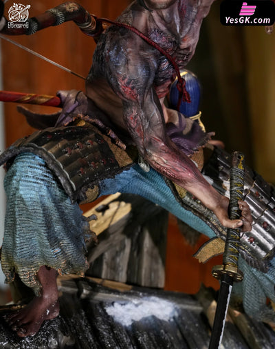 Sekiro: Shadows Die Twice Soulsborne Scene #1 Sekiro Vs Genichiro Ashina Statue - Bard Studio &