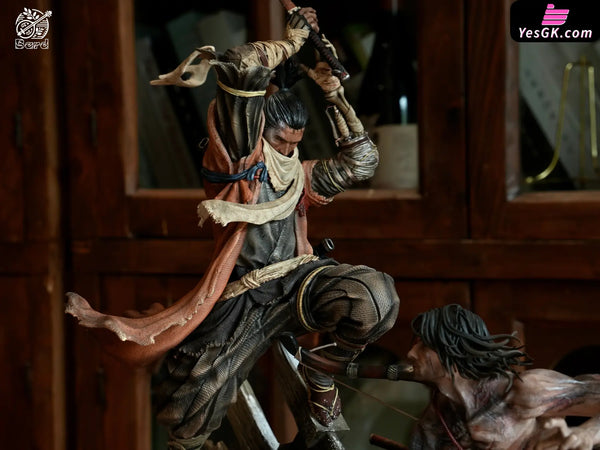 Sekiro: Shadows Die Twice Soulsborne Scene #1 Sekiro Vs Genichiro Ashina Statue - Bard Studio &