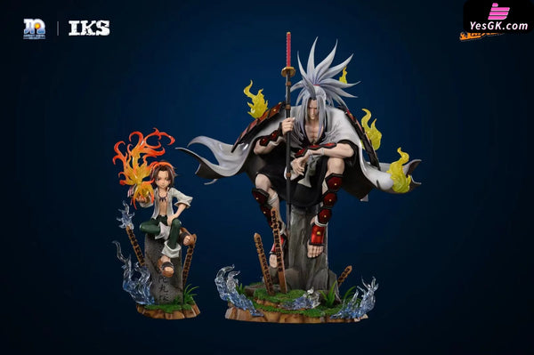 Shaman King Yoh Asakura & Amidamaru Resin Statue - Iks Studio [Pre-Order]