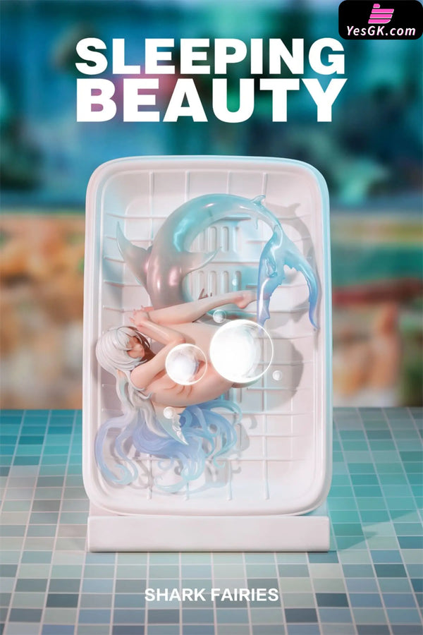 Shark Girl-Sleeping Beauty-Black Fin & Silver Fin Licensed Statue - WeArtDoing Studio [Pre-Order] - Original Design