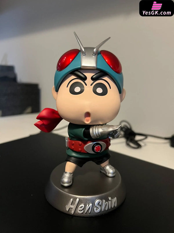Shin-chan Cosplay Kamen Rider Statue - NPC Studio - Full Payment - Crayon Shin-chan