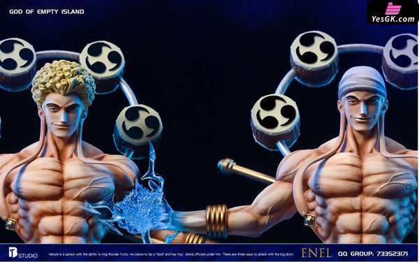 Sitting Pose Series Enel Resin Statue - Bt Studio [In-Stock] One Piece