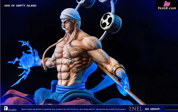 Sitting Pose Series Enel Resin Statue - Bt Studio [In-Stock] One Piece
