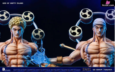 Sitting Pose Series Enel Resin Statue - Bt Studio [In-Stock] One Piece