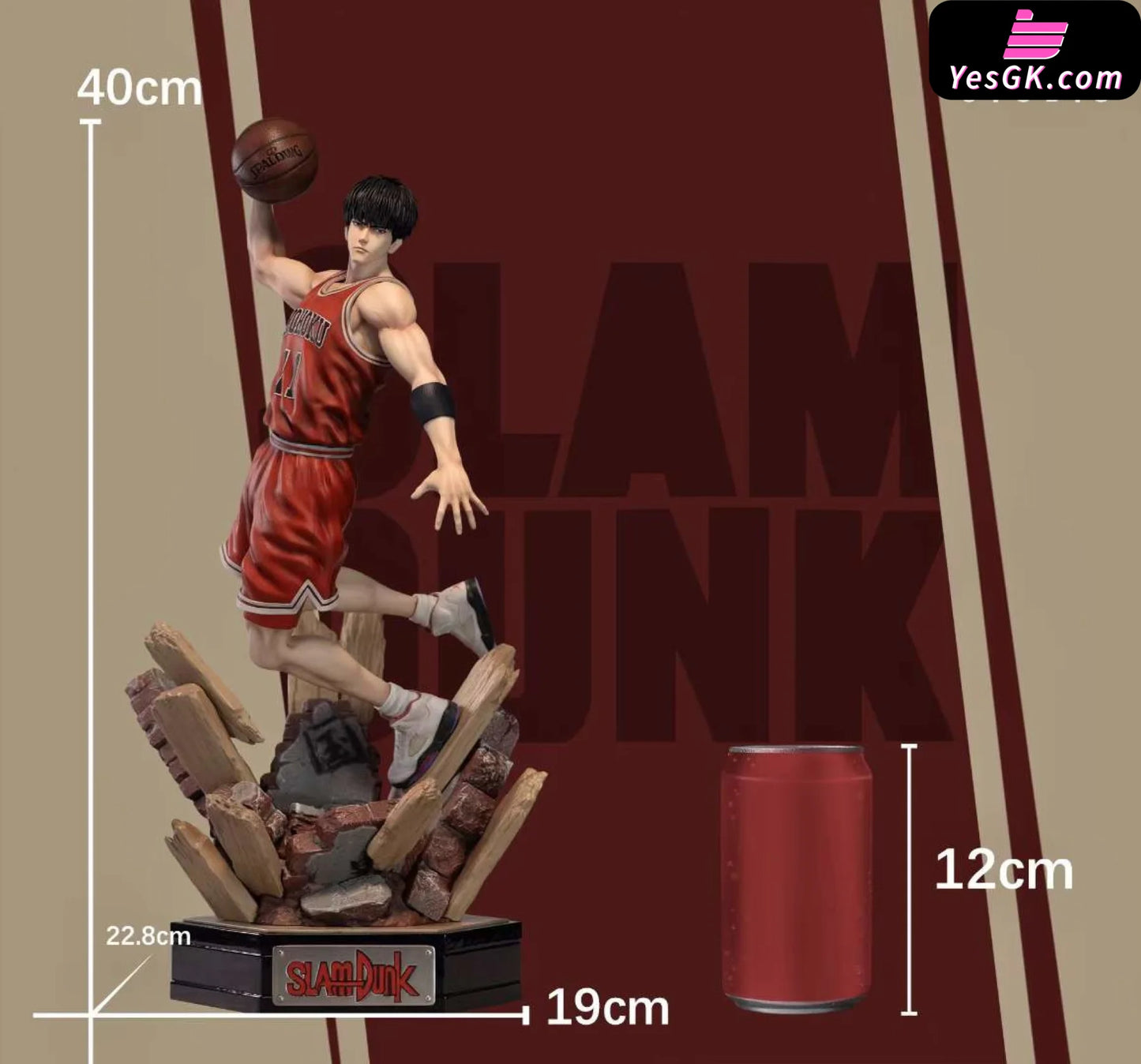 Slam Dunk #1 Kaede Rukawa Resin Statue - Xipo Studio [Pre-Order]