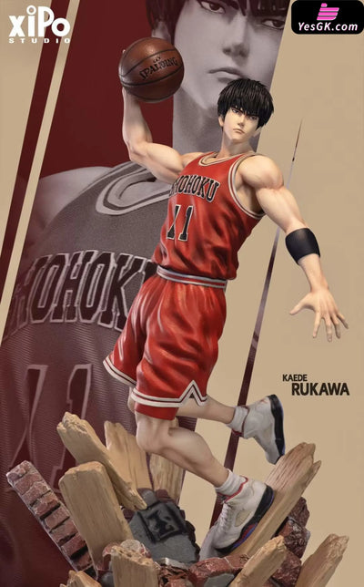 Slam Dunk #1 Kaede Rukawa Resin Statue - Xipo Studio [Pre-Order]
