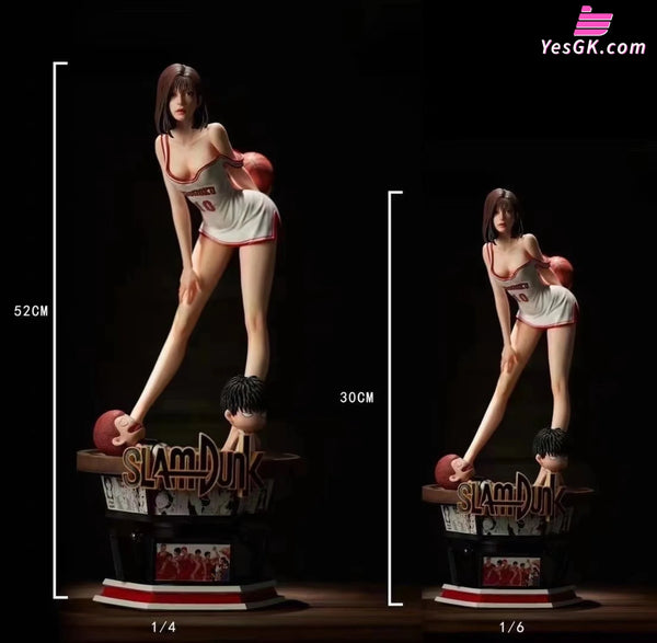 Slam Dunk Akagi Haruko GK Statue - Girl Maker Studio [In-Stock] - Slam Dunk