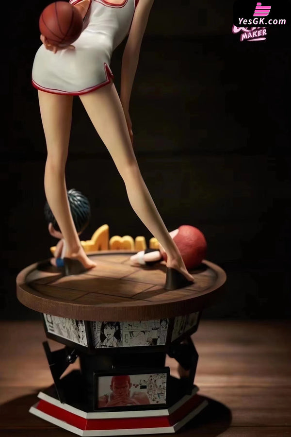 Slam Dunk Akagi Haruko GK Statue - Girl Maker Studio [In-Stock] - Slam Dunk