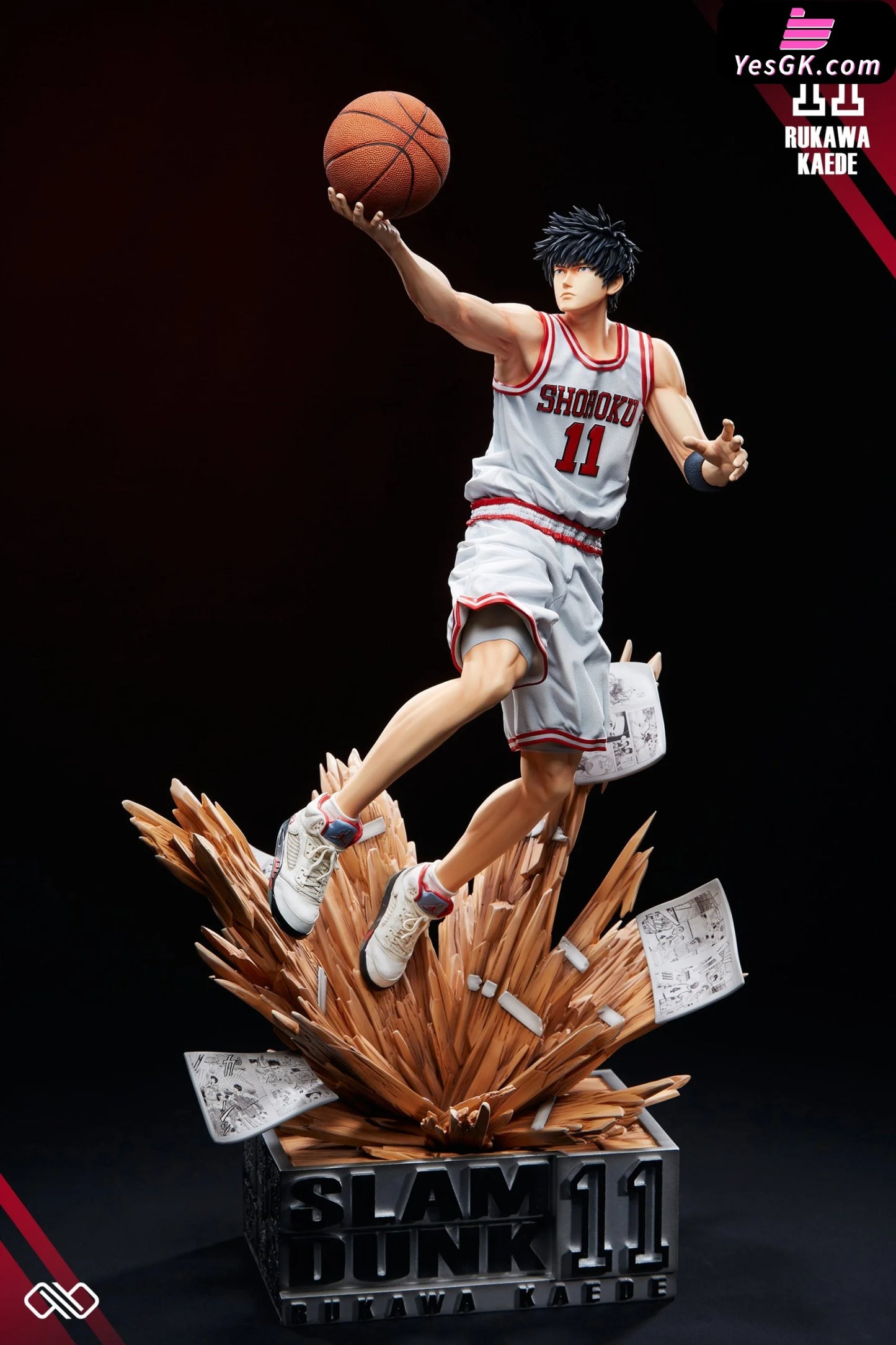 Slam Dunk Basketball Flyer 1/4 Rukawa Kaede Statue - Infinite Studio [Pre-Order]