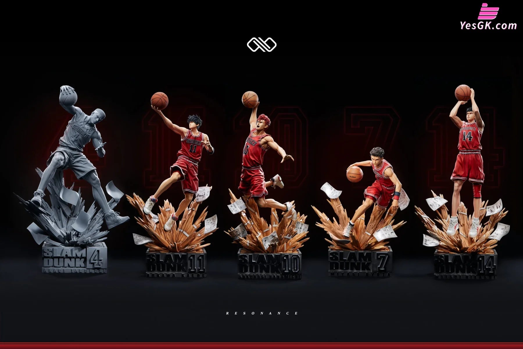 Slam Dunk Basketball Flyer 1/4 Rukawa Kaede Statue - Infinite Studio [Pre-Order]