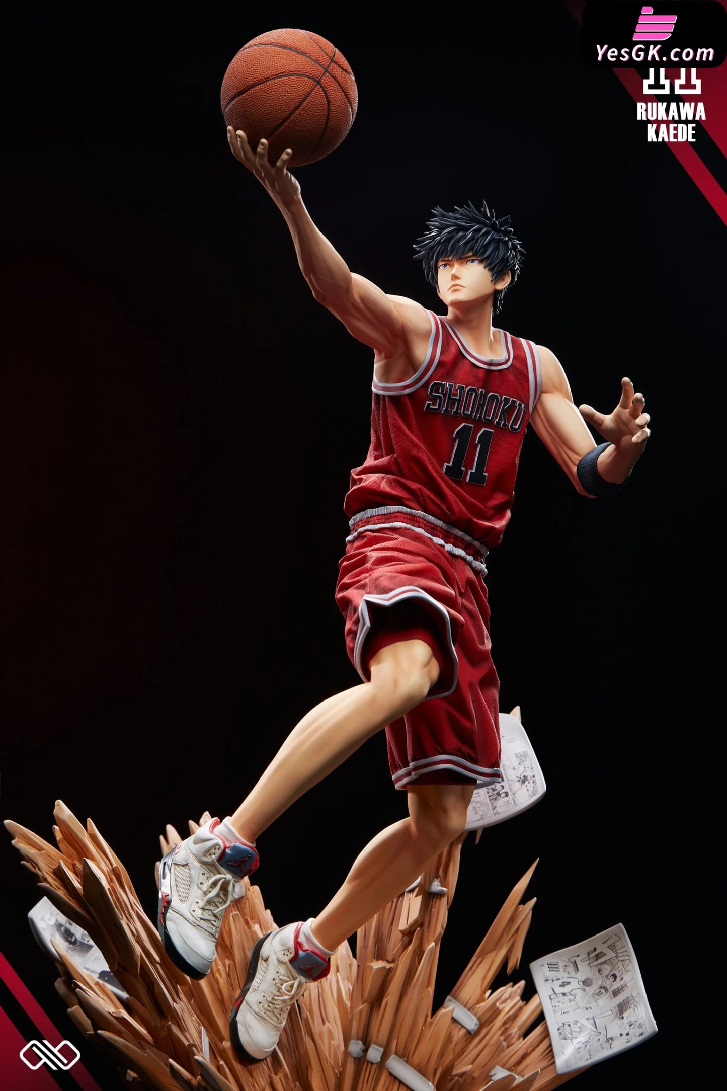 Slam Dunk Basketball Flyer 1/4 Rukawa Kaede Statue - Infinite Studio [Pre-Order]