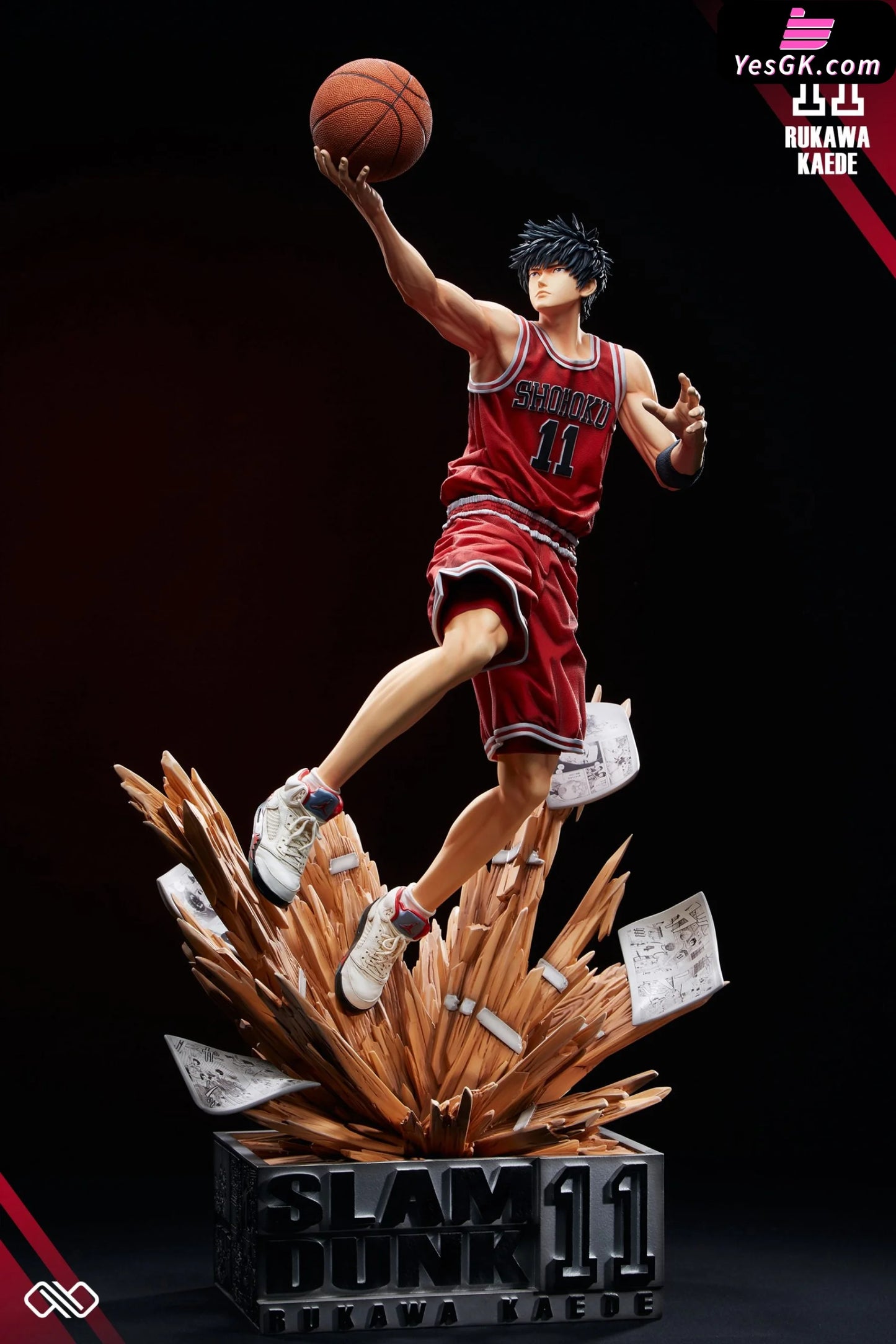 Slam Dunk Basketball Flyer 1/4 Rukawa Kaede Statue - Infinite Studio [Pre-Order]