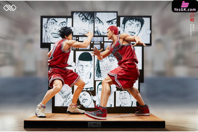 Slam Dunk Century High Five Hanamichi Sakuragi Kaede Rukawa Statue - Infinite Studio [Pre-Order