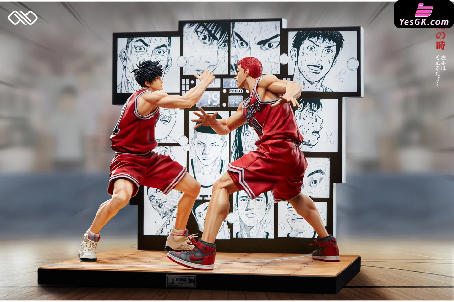 Slam Dunk Century High Five Hanamichi Sakuragi Kaede Rukawa Statue - I ...