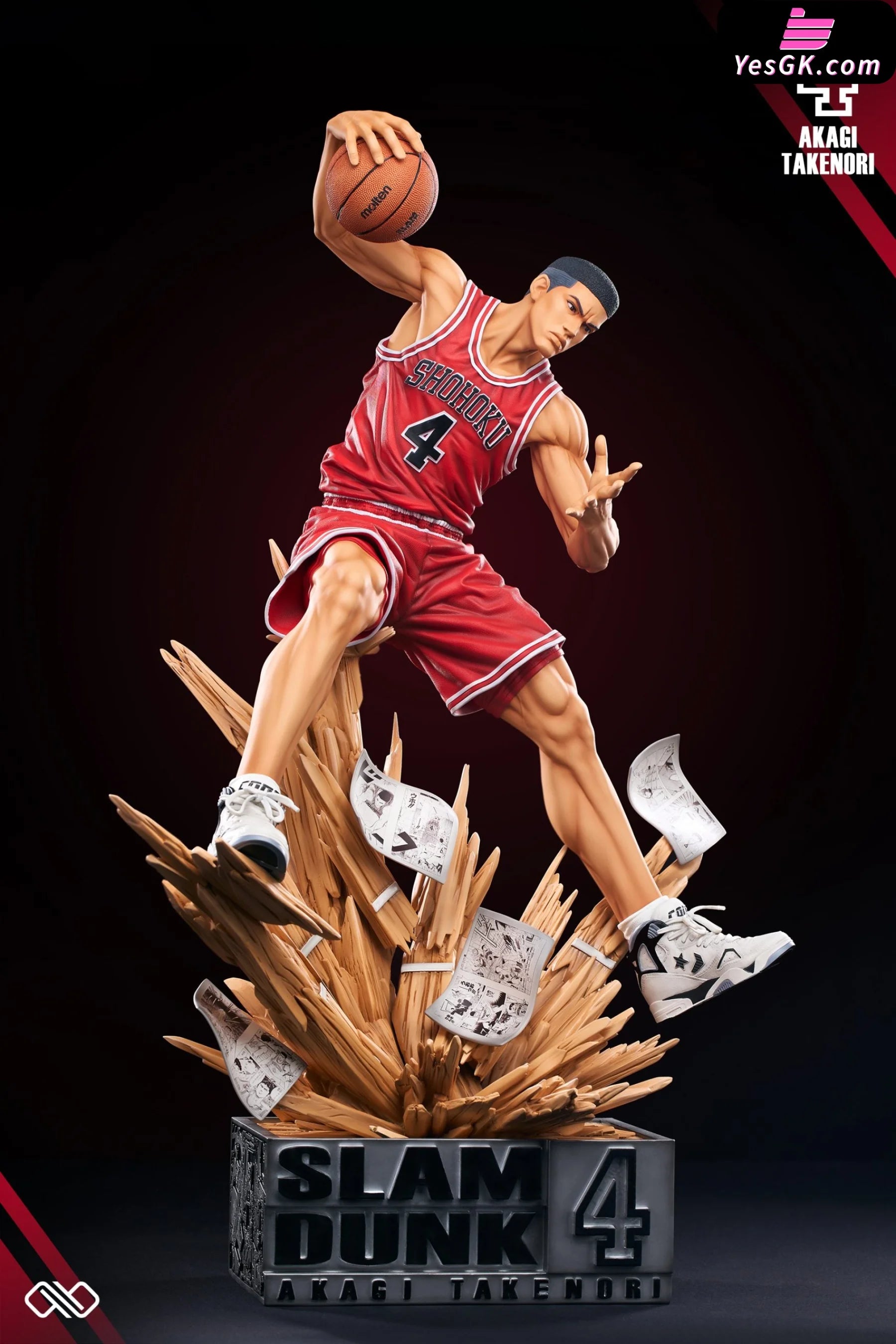Slam Dunk Dynamic Series #5 Takenori Akagi GK Statue