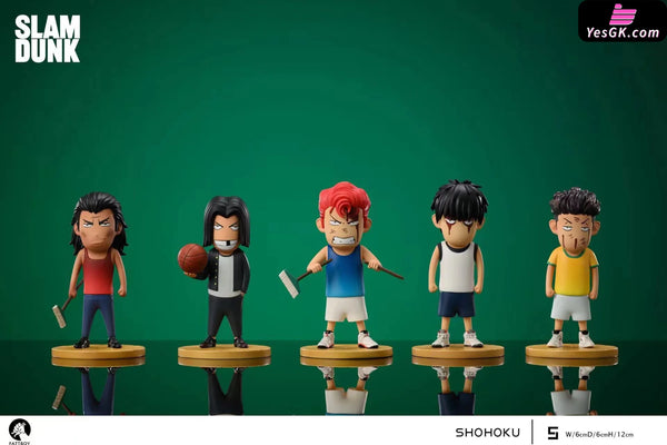 Slam Dunk Fight in basketball gym GK Statue - FattBoy Studio [In-Stock] - Full Payment - Slam Dunk