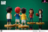 Slam Dunk Fight in basketball gym GK Statue - FattBoy Studio [In-Stock] - Full Payment - Slam Dunk