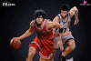 Slam Dunk Five Tigers Battle #1 Rukawa Kaede Vs Sendoh Akira Statue - Zx Studio [Pre-Order]
