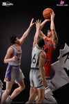 Slam Dunk Five Tigers Battle 2.0 #2 Hisashi Mitsui Vs Soichiro Jin Minoru Matsumoto Statue - Zx