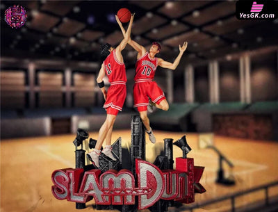 Slam Dunk Hanamichi Sakuragi & Kaede Rukawa GK Statue - Cola Studio [In-Stock] - Full Payment - One Piece