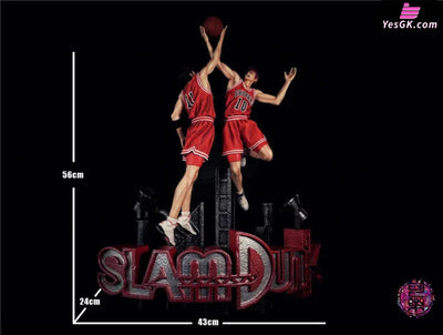Slam Dunk Hanamichi Sakuragi & Kaede Rukawa GK Statue - Cola Studio [In-Stock] - Full Payment - One Piece