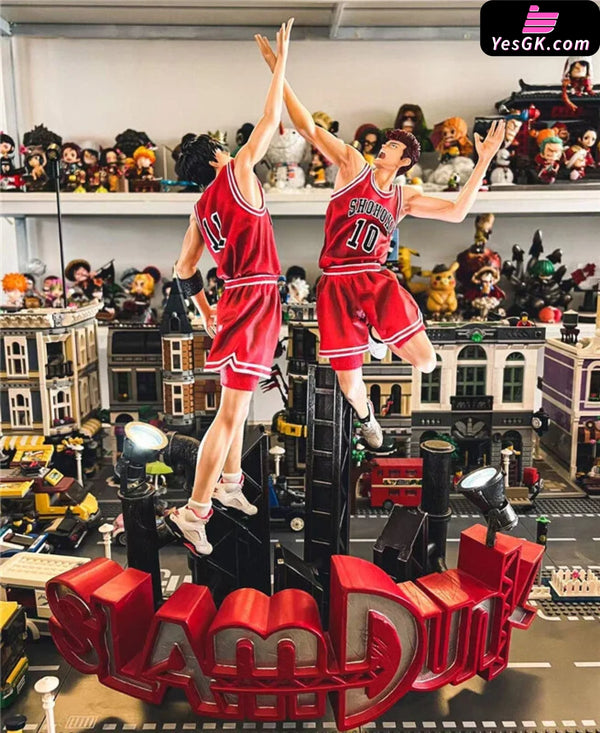Slam Dunk Hanamichi Sakuragi & Kaede Rukawa GK Statue - Cola Studio [In-Stock] - Full Payment - One Piece