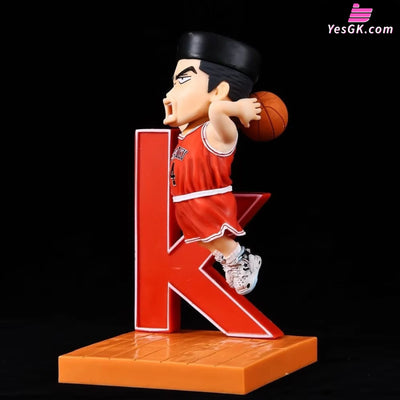 Slam Dunk Hanamichi Sakuragi & Rukawa Kaede Miyagi Ryota Mitsui Hisashi Akagi Takenori Statue - Gz